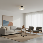 Fransk Bauhaus Loftslampe | Lysende, Stemningsfulde Led-lampe