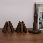 Minimalistisk Bordskåner I Træ - Foldbar