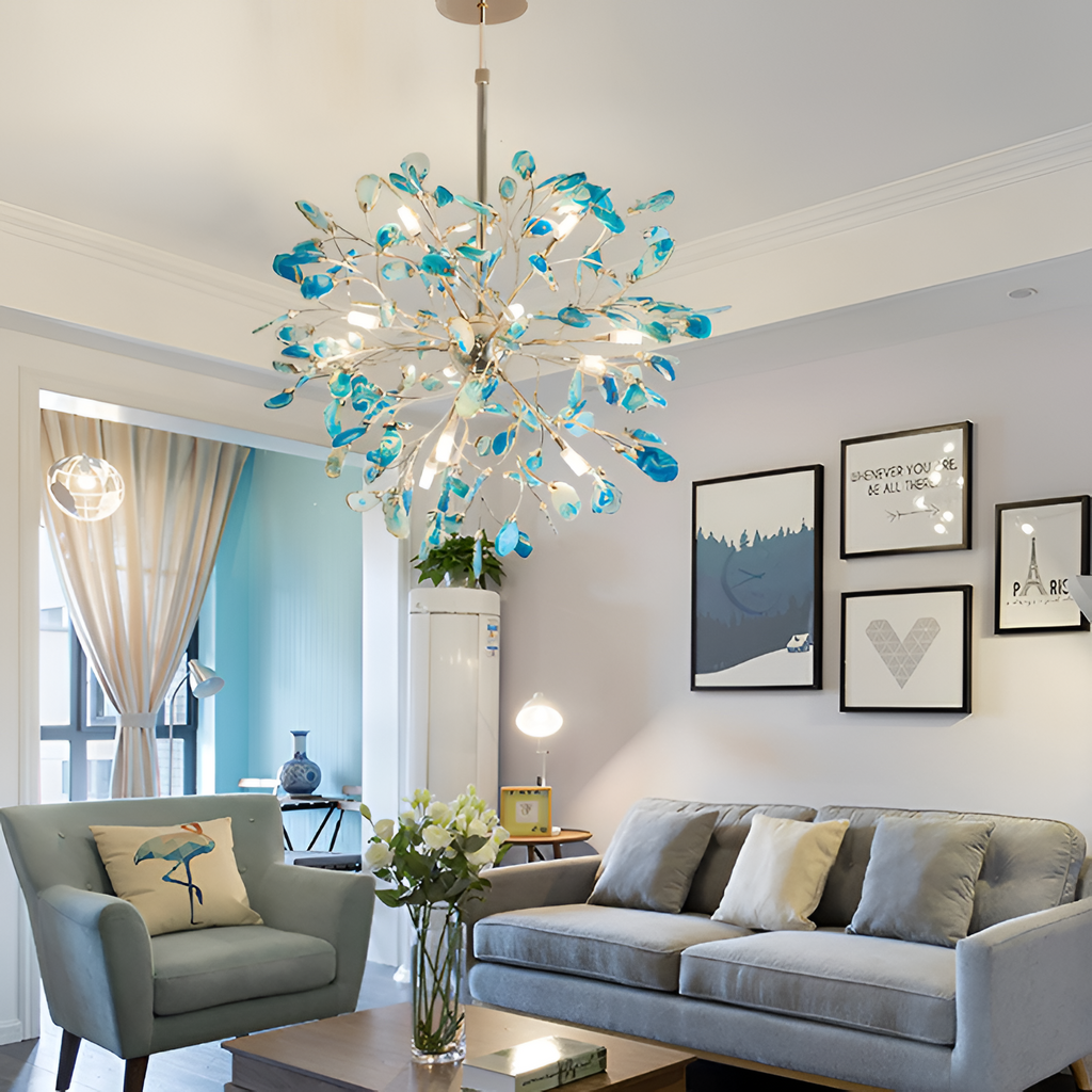 Botanisk Dekorativ Lysekrone - Justerbar