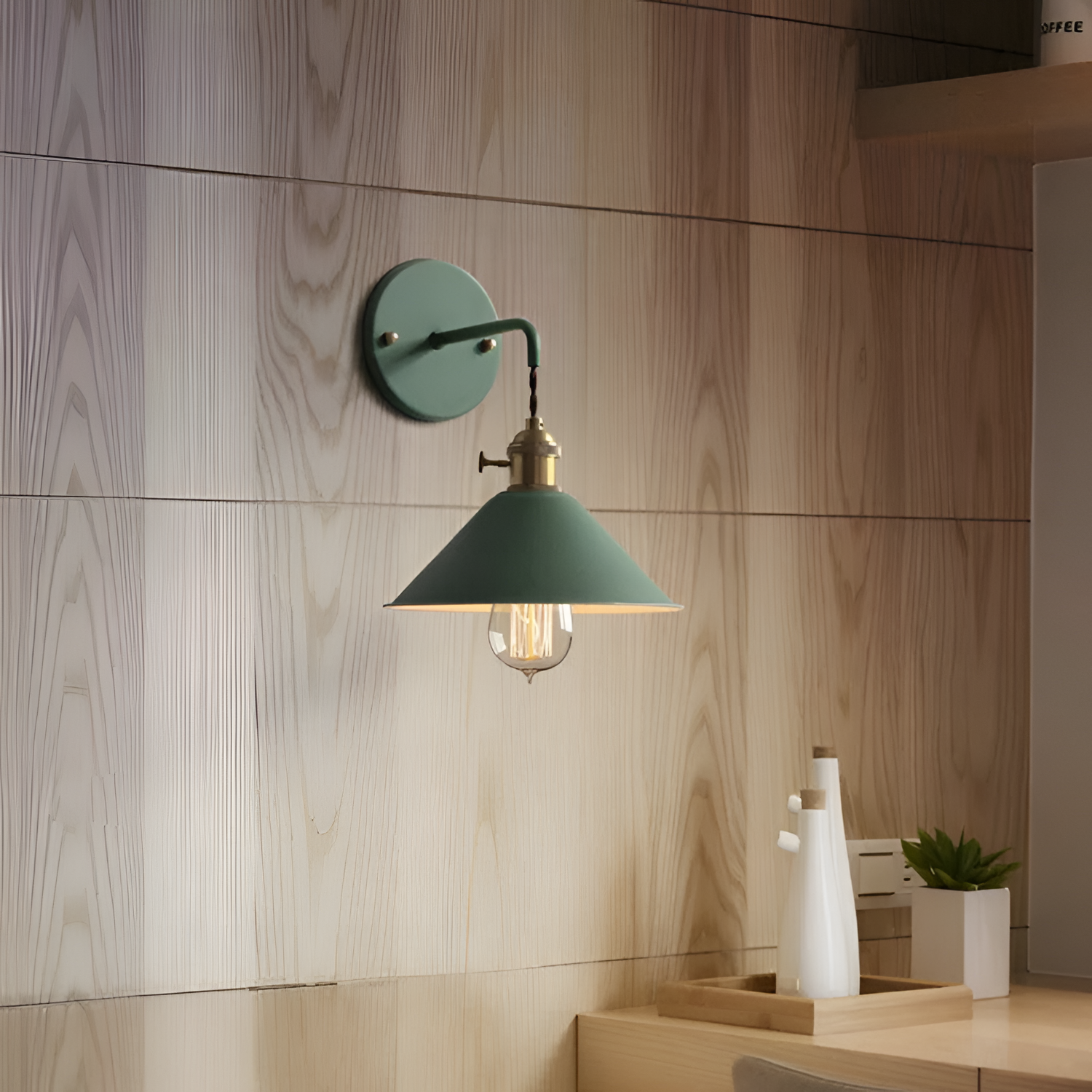 Vintage Minimalist Væglampe - Justerbar