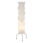 Minimalistisk Rispaper Gulvlampe - Nordisk