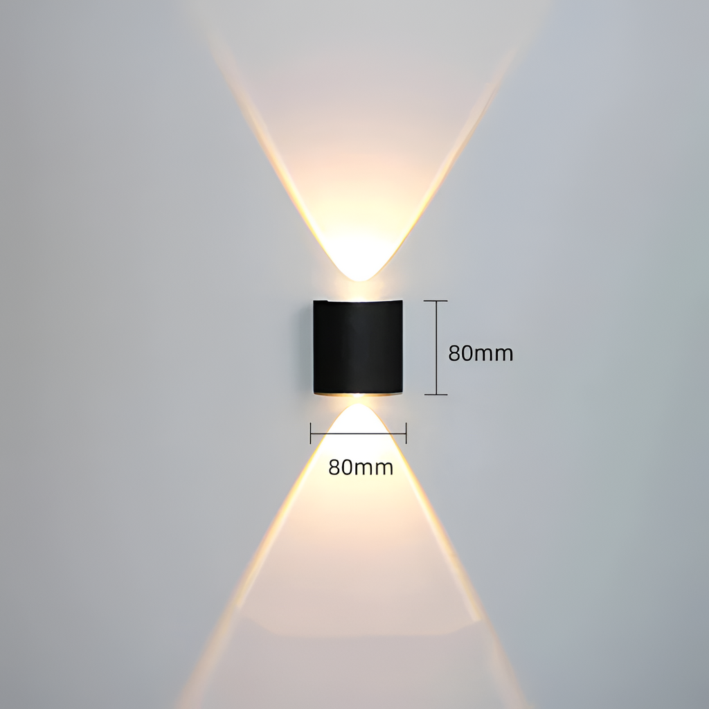 Moderne LED-væglampe – justerbar belysning