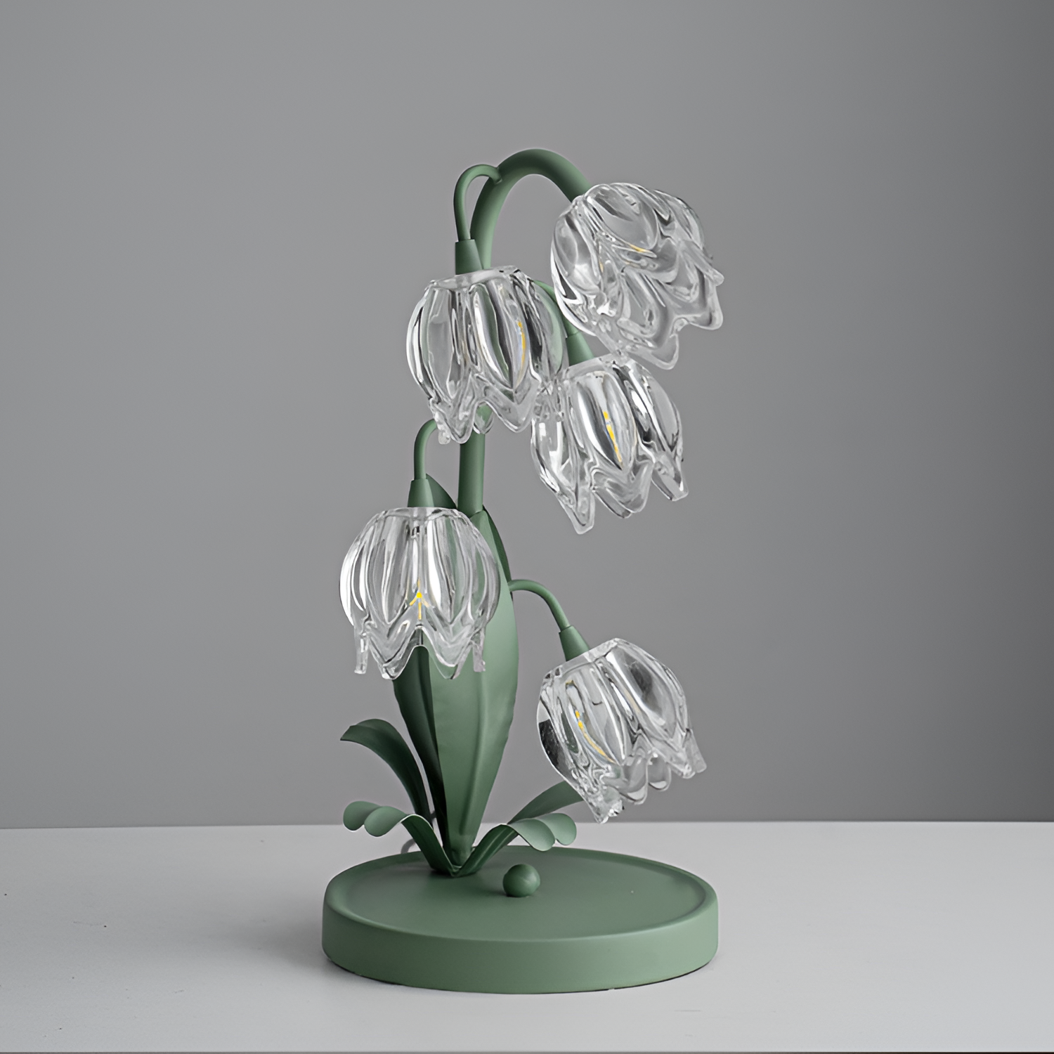 Organisk Botanisk Bordlampe - Dæmpbar