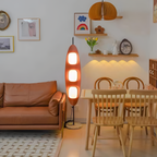 Minimalistisk Gulvlampe I Midt-århundrede-stil – Lodret