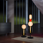 Stablet Geometrisk Glasgulvlampe - Moderne
