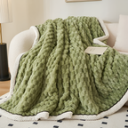 Tekstureret Boble Plaid - Vendbar