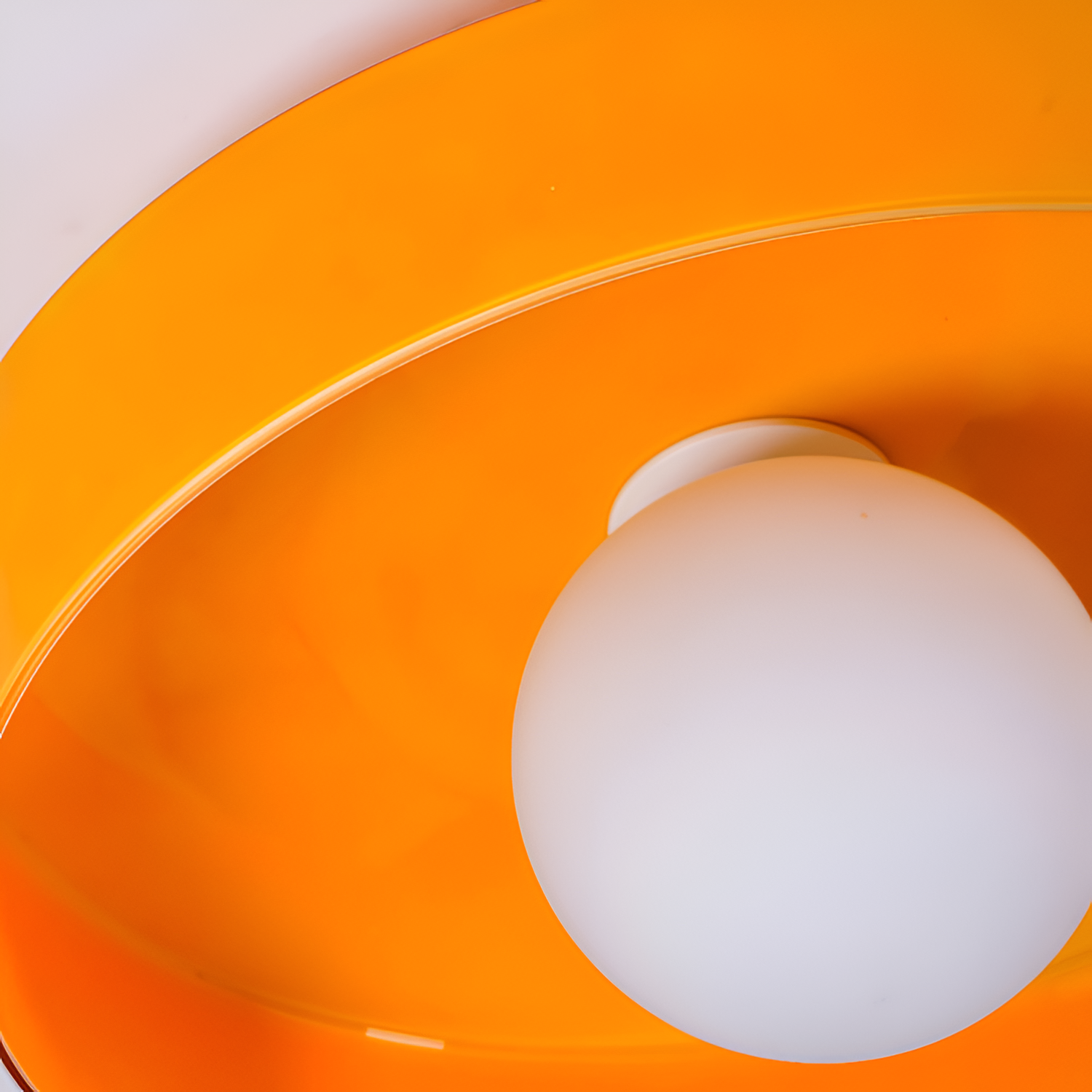 Minimalistisk Blank Plafond Loftslampe - Flushmount
