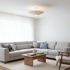 Plisseret Minimalistisk Loftlampe - Dæmpbar