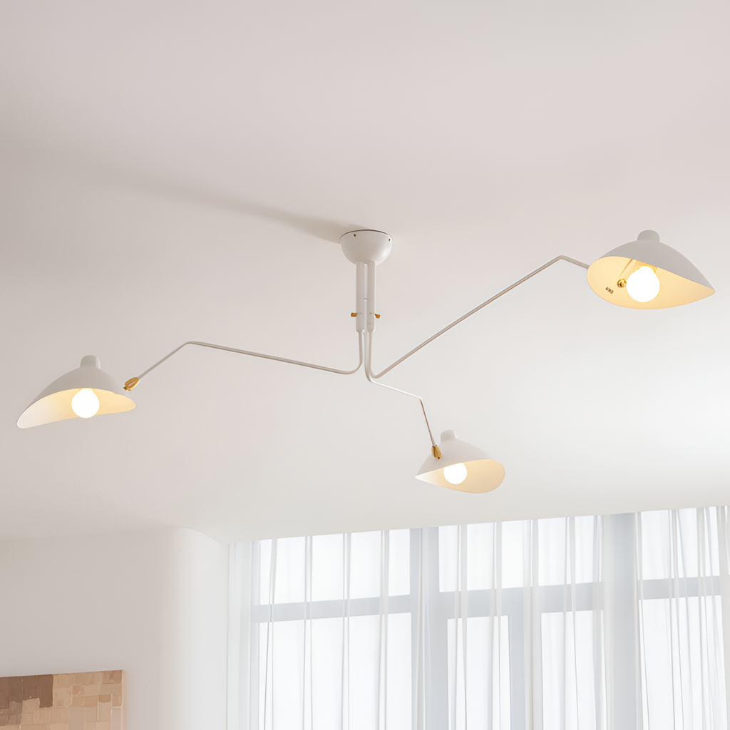 Moderne Lysekrone Med Flere Arme - Justerbar Belysning