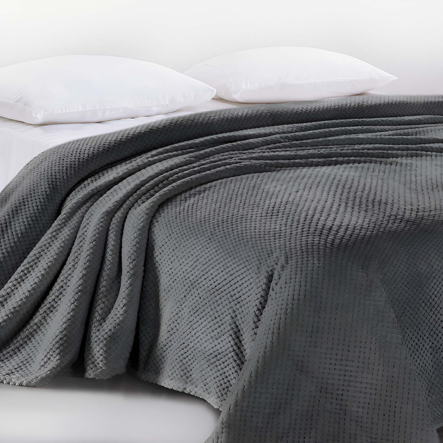 Plysset Tekstureret Plaid - Alsidig