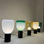 Minimalistisk Abstrakt Glasbordlampe - Moderne
