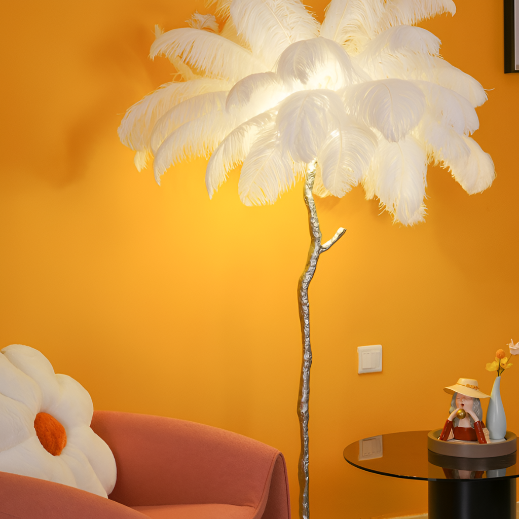 Dekorativ Skulpturel Gulvlampe - Moderne