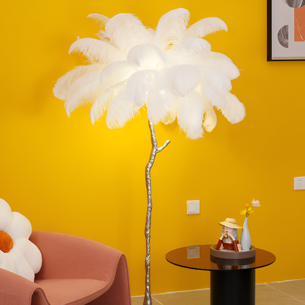 Dekorativ Skulpturel Gulvlampe - Moderne