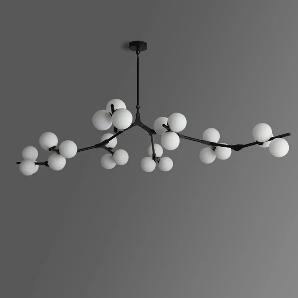 Moderne pendel med trægren-design