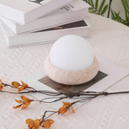 Tekstureret Minimalistisk Bordlampe - Geometrisk
