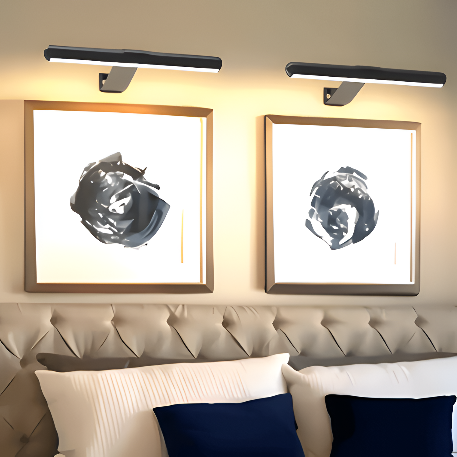 Minimalistisk Slank Billedlampe - Justerbar