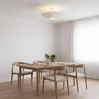Plisseret Minimalistisk Loftlampe - Dæmpbar