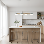 Nordisk Lineær Lysekrone - Minimalistisk