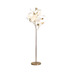 Blomstrende Træ Gulvlampe - Minimalistisk