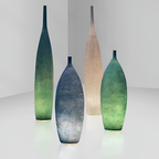 Tekstureret minimalistisk gulvlampe - Abstrakt