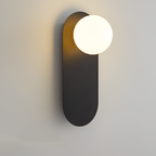 Minimalistisk Oval Væglampe - Nordisk Stil