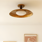 Antik Tekstureret Loftslampe - Minimalistisk
