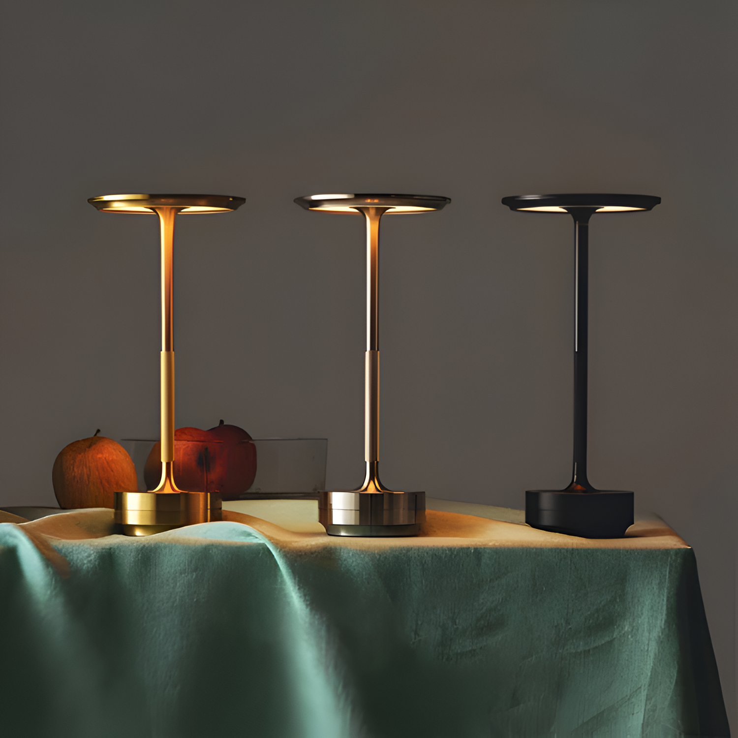 Lumalight Led-Bordlampe - Dæmpbar Trådløs Natlampe
