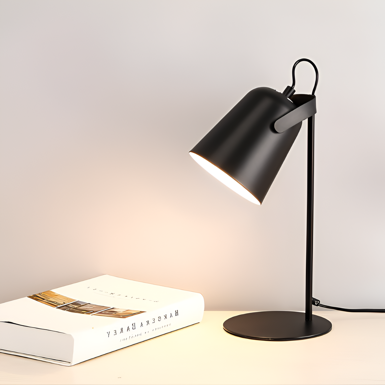 Candy Twist Macaron Bordlampe - Minimalistisk Sengebelysning