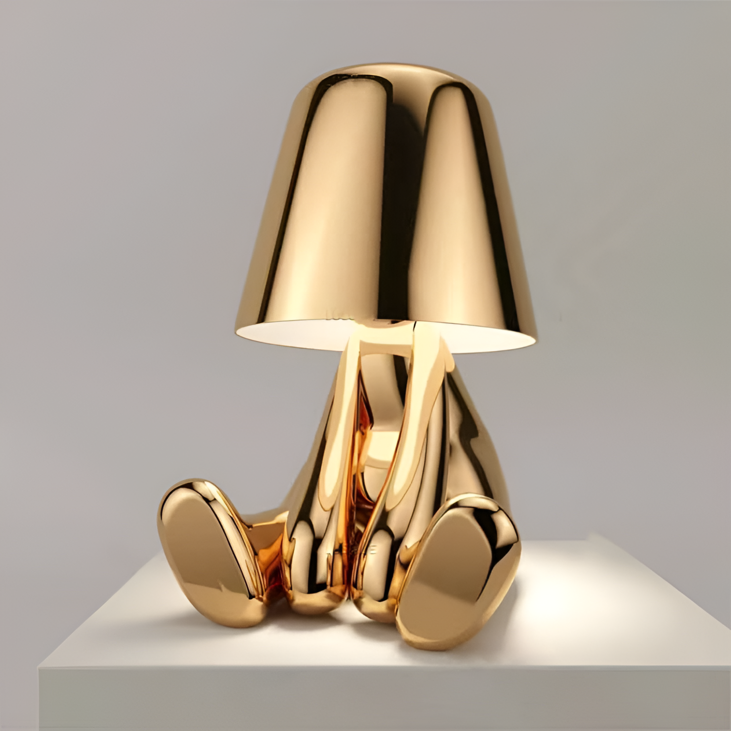 Moderne Skulpturel Bordlampe - Dekorativ