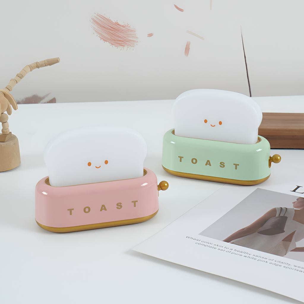 Genopladelig Minimalistisk Brødristerlampe - Dæmpbar