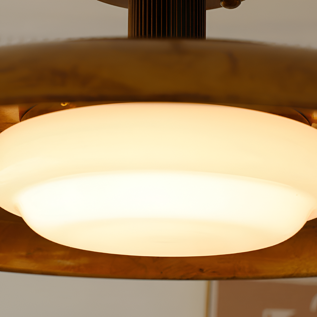 Antik Tekstureret Loftslampe - Minimalistisk