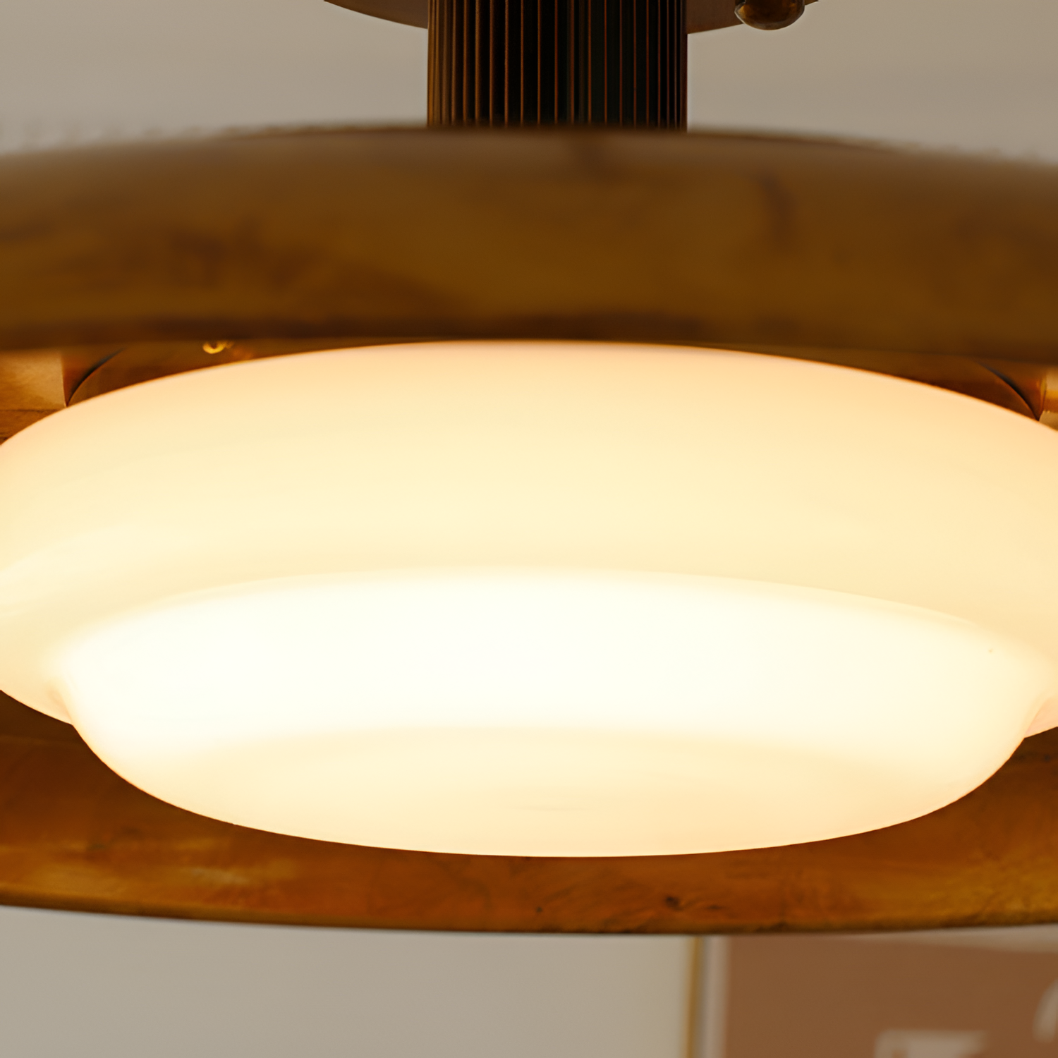 Antik Tekstureret Loftslampe - Minimalistisk