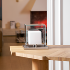 Minimalistisk Geometrisk Bordlampe - Industriel