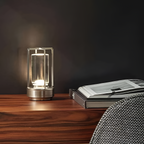 Bærbar Lanterne Bordlampe - Trådløs Stemningsbelysning