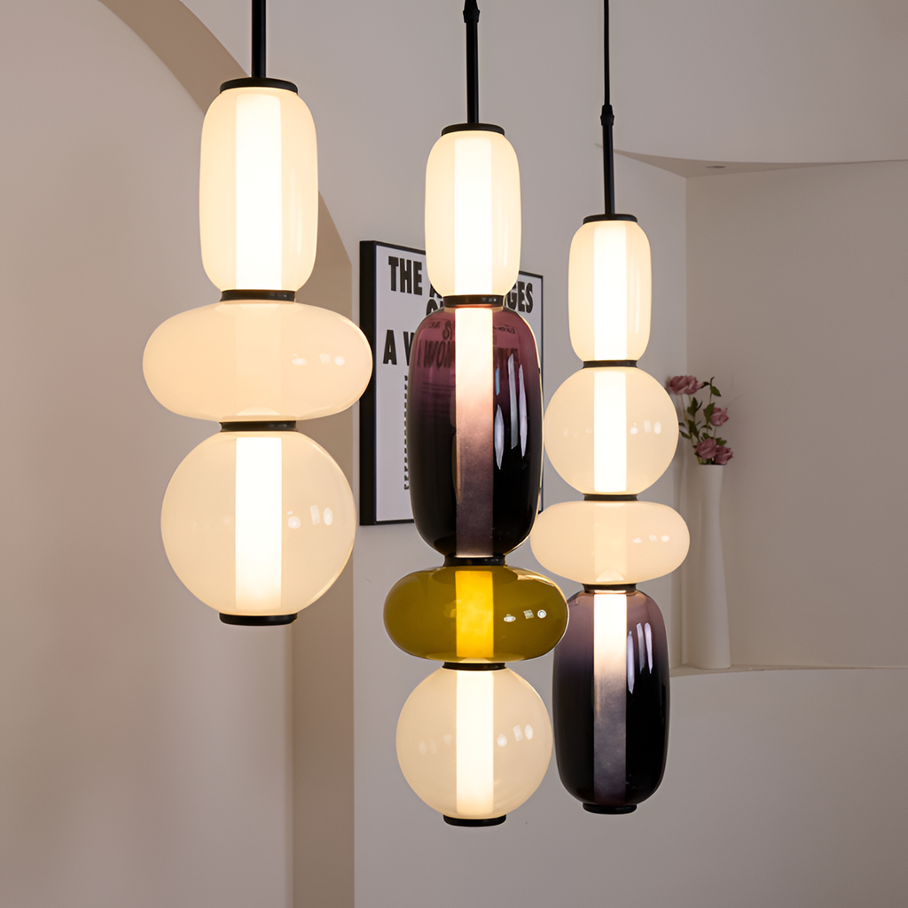Sukkerglas Moderne Pendel - Dekorativ