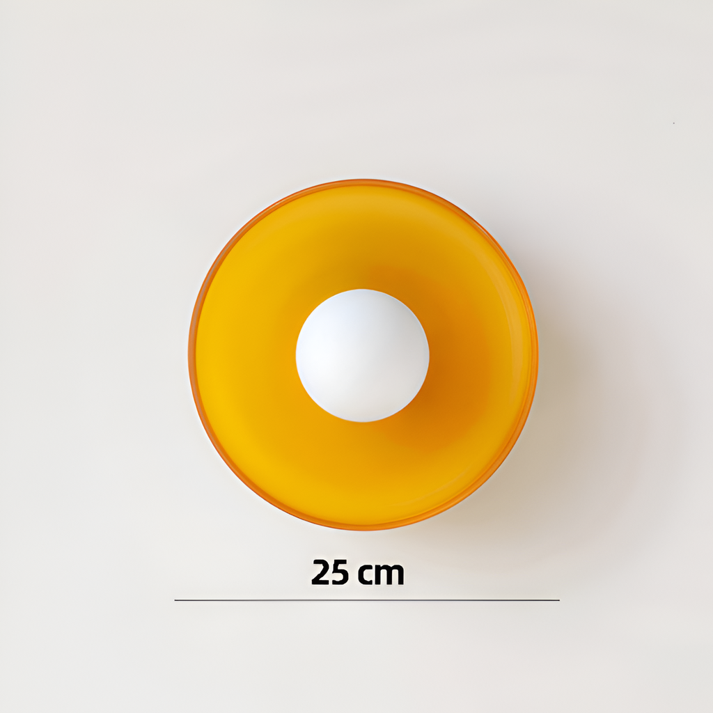 Minimalistisk Blank Plafond Loftslampe - Flushmount