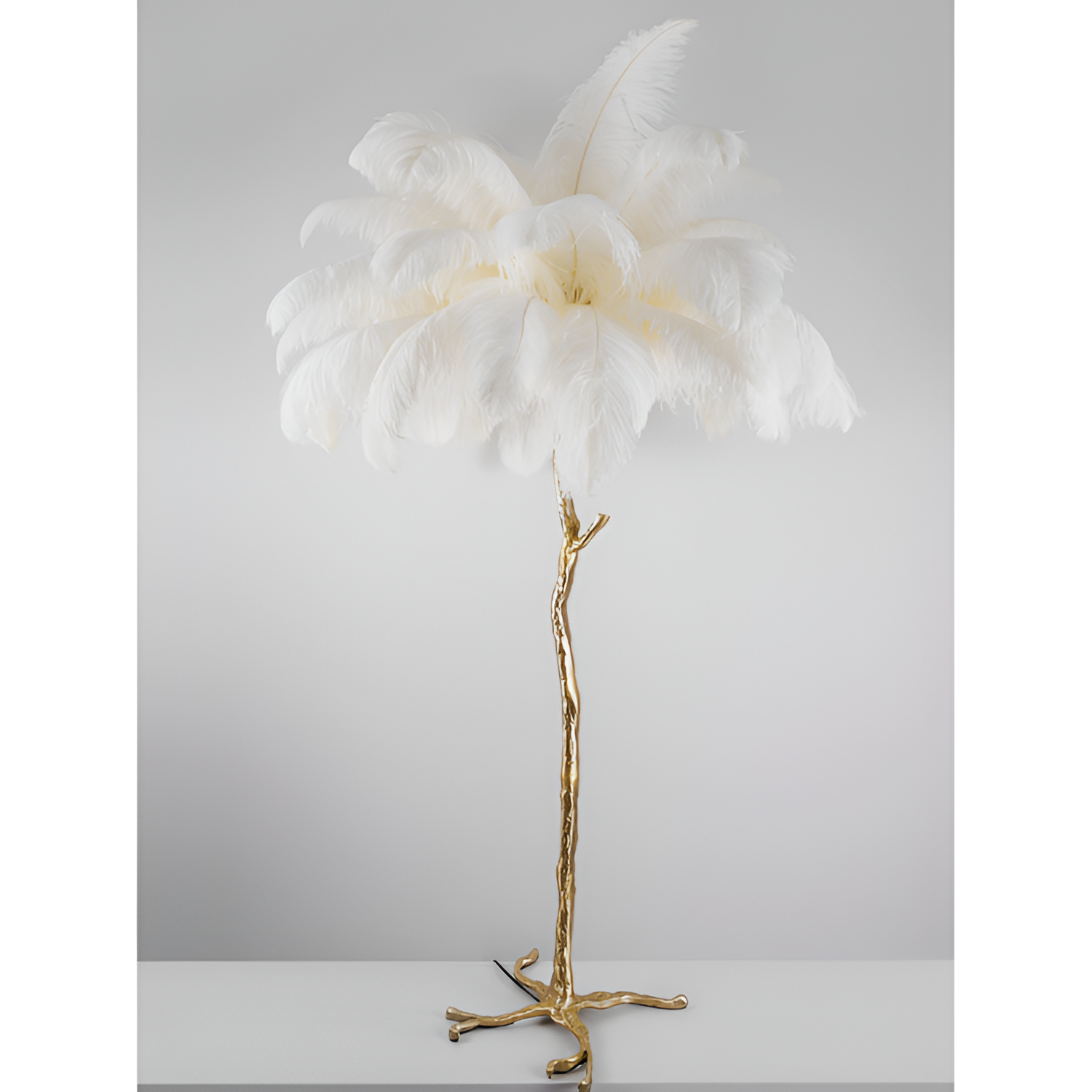 Dekorativ Skulpturel Gulvlampe - Moderne
