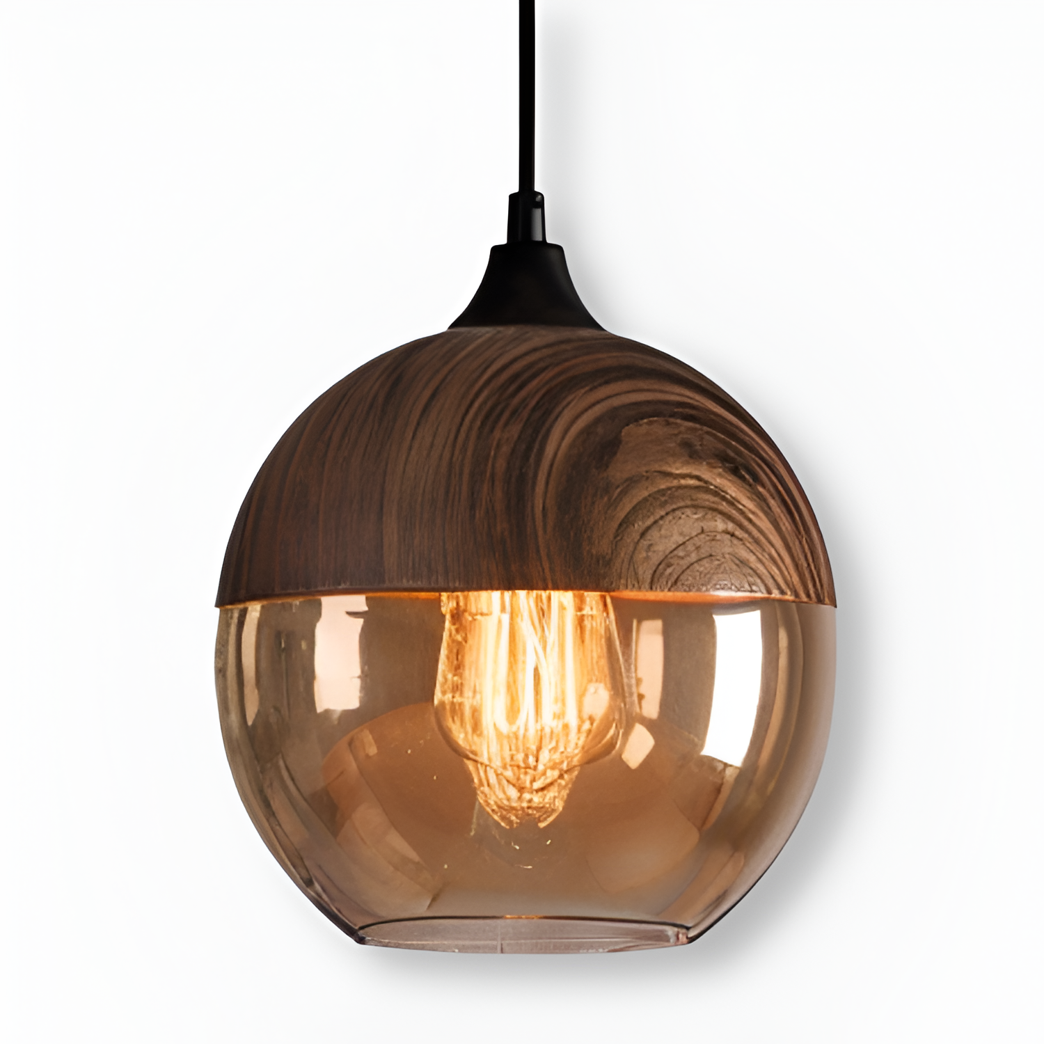 Minimalistisk Industriel Pendellampe - Justerbar