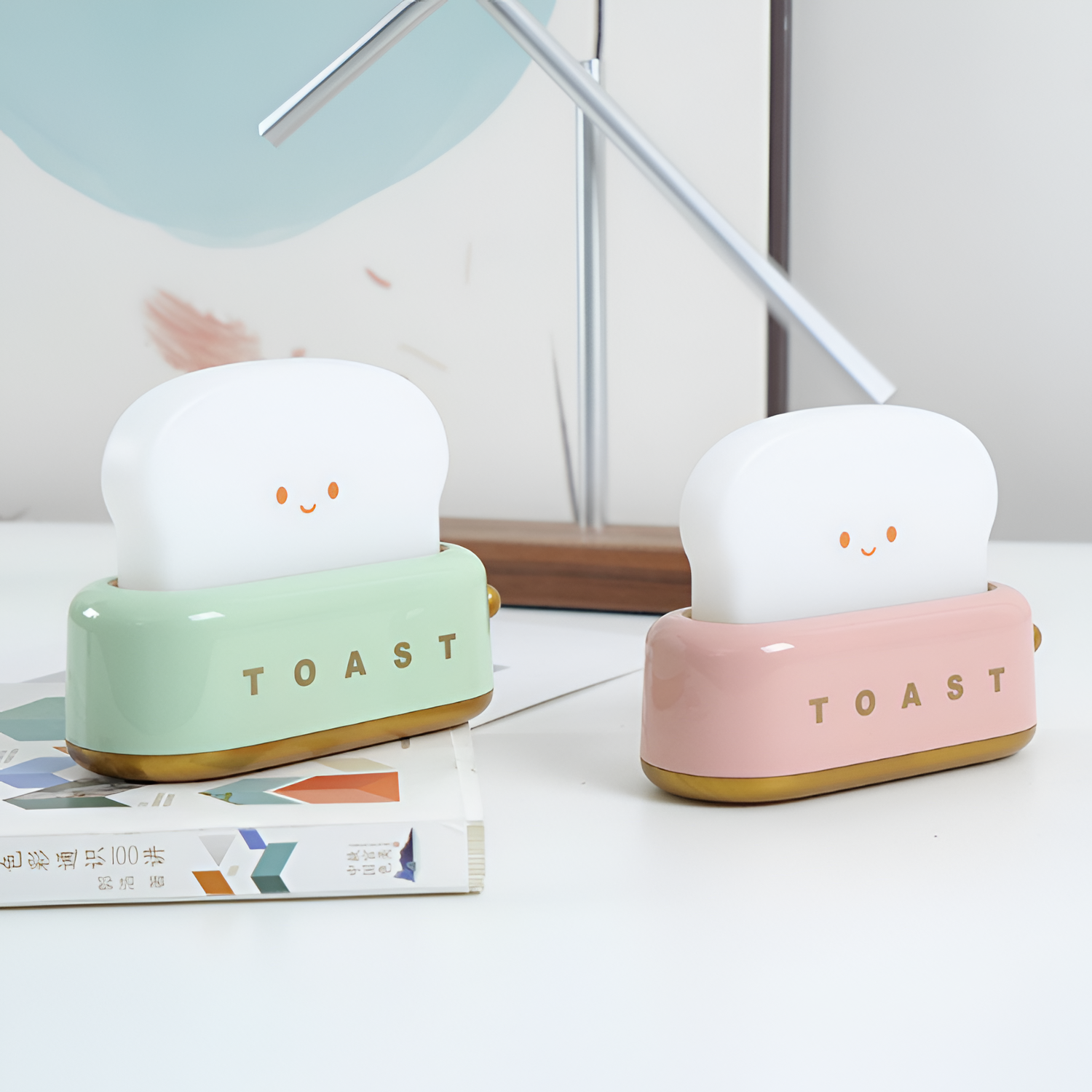 Genopladelig Minimalistisk Brødristerlampe - Dæmpbar