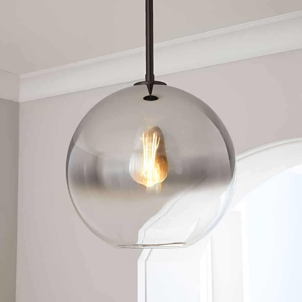 Moderne Pendellampe med Ombre-glas - Kugleloftslampe