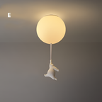 Ballonbjørn Loftlampe - Børneværelse Dekoration