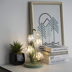 Organisk Botanisk Bordlampe - Dæmpbar