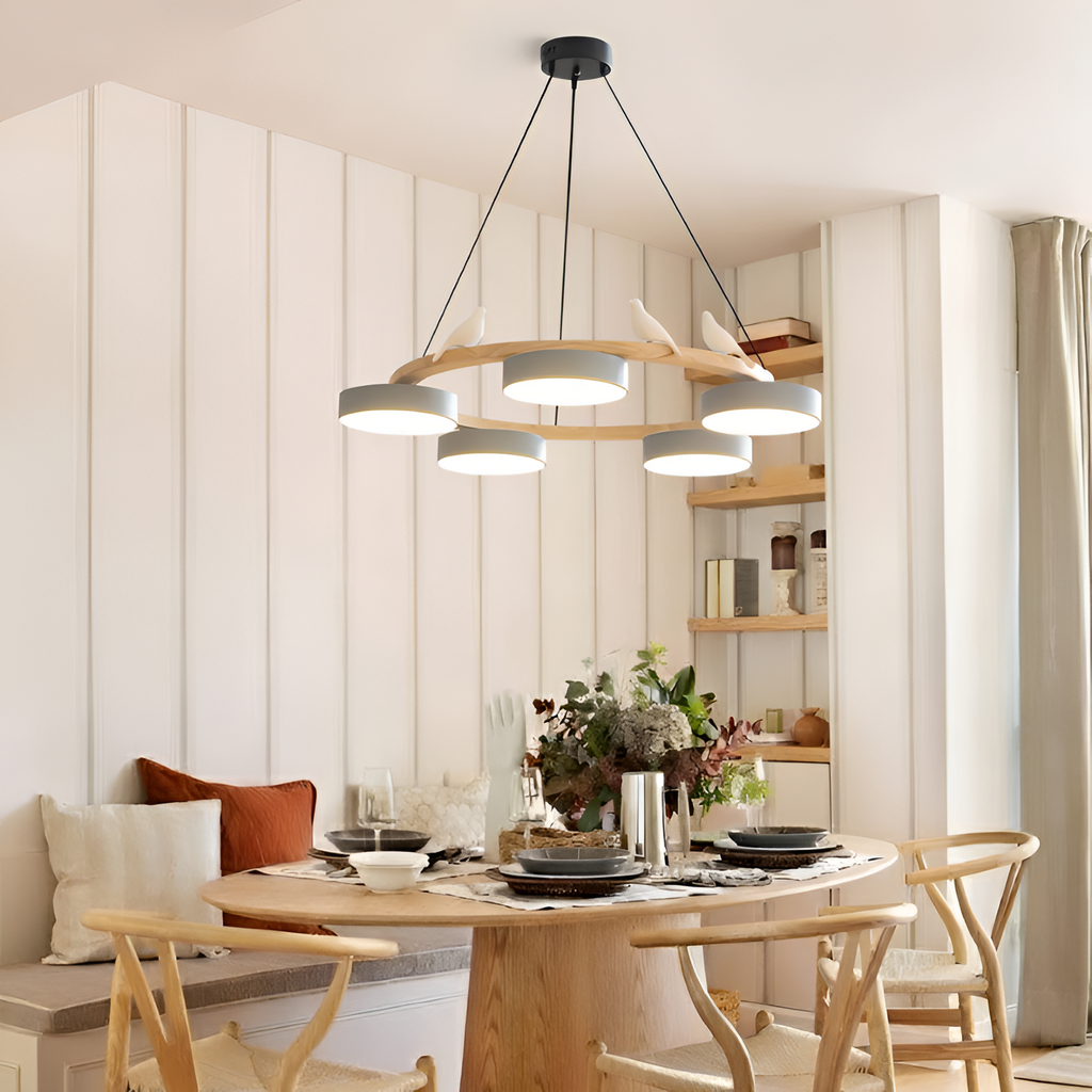 Naturtræ Nordisk Fuglelysekrone - Minimalistisk