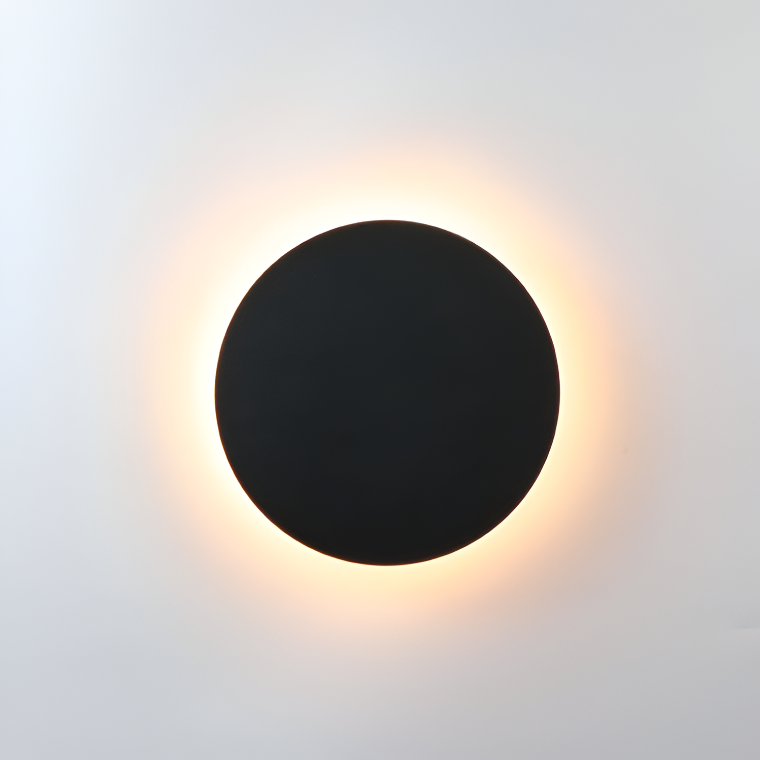 Minimalistisk Rund Væglampe - Moderne