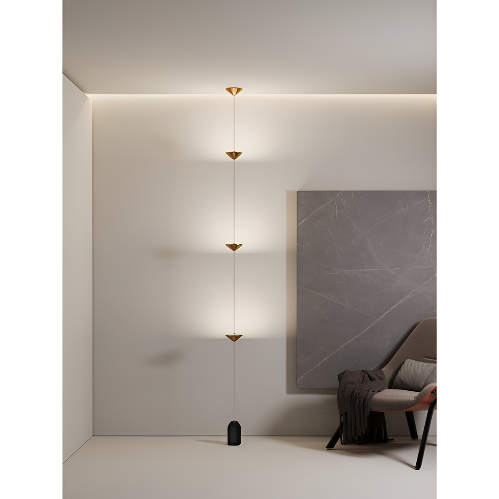 Minimalistisk Soreluna Gulvlampe - Justerbar