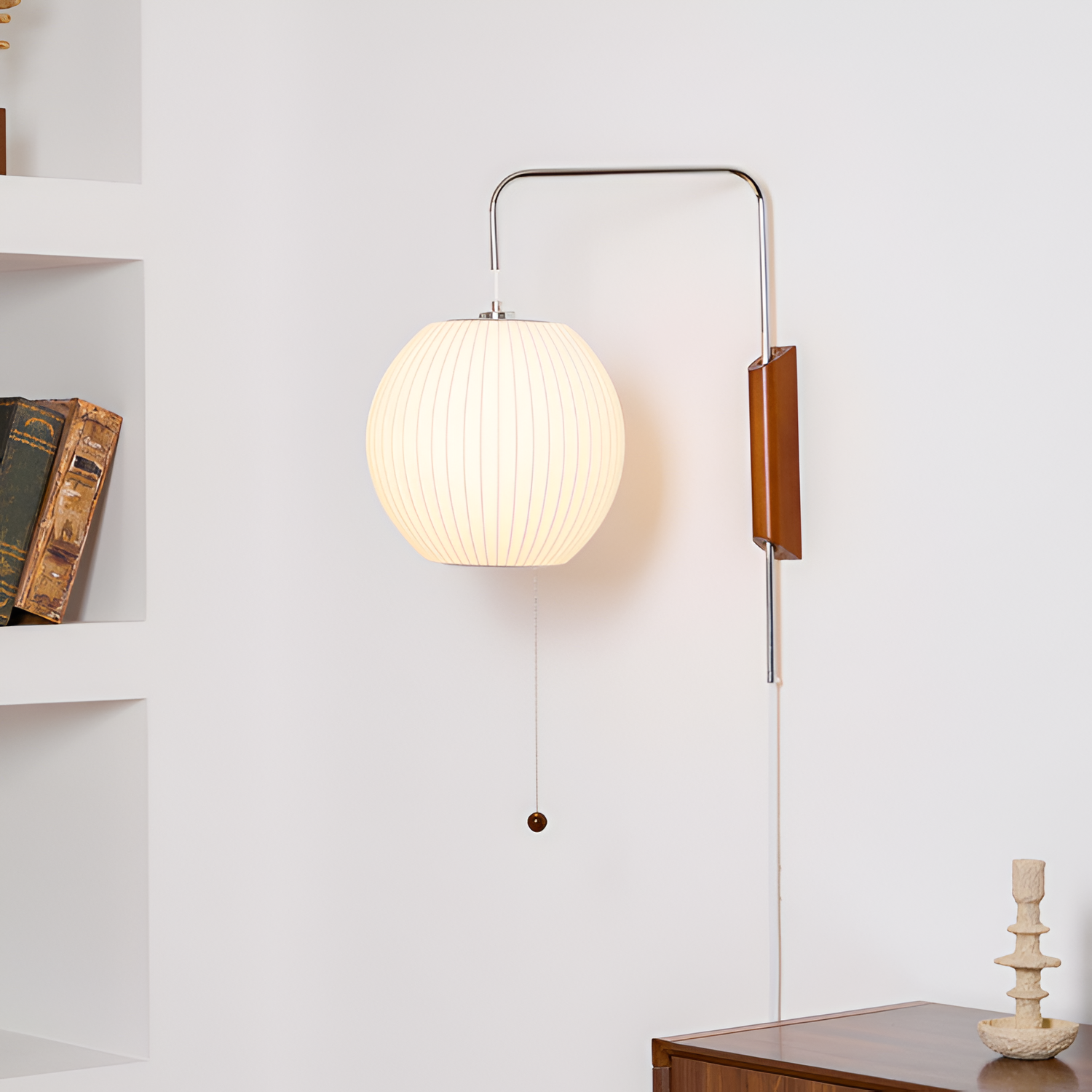 Boble Kugle Glas Væglampe - Moderne