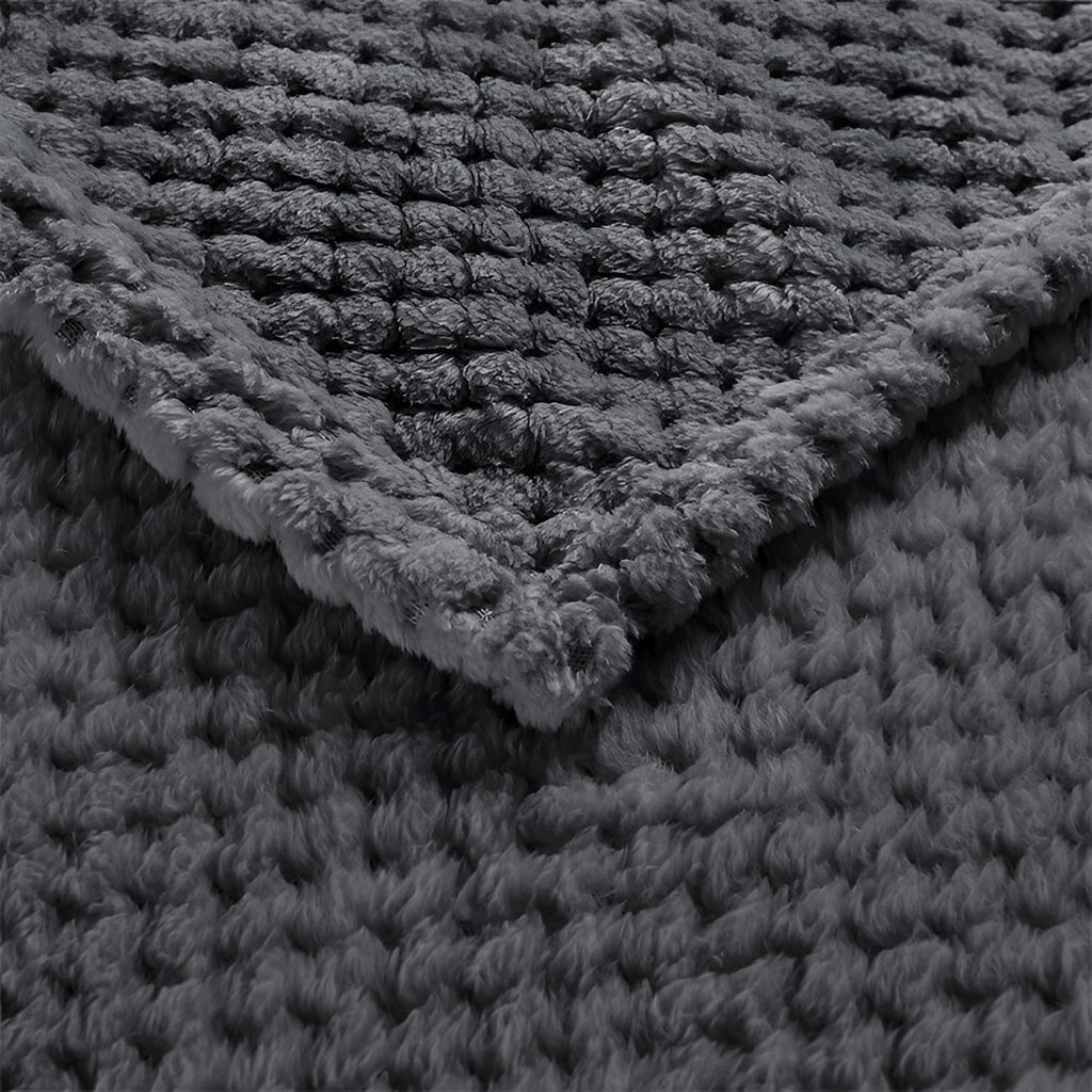 Plysset Tekstureret Plaid - Alsidig