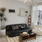 Minimalistisk Gulvlampe I Midt-århundrede-stil – Lodret
