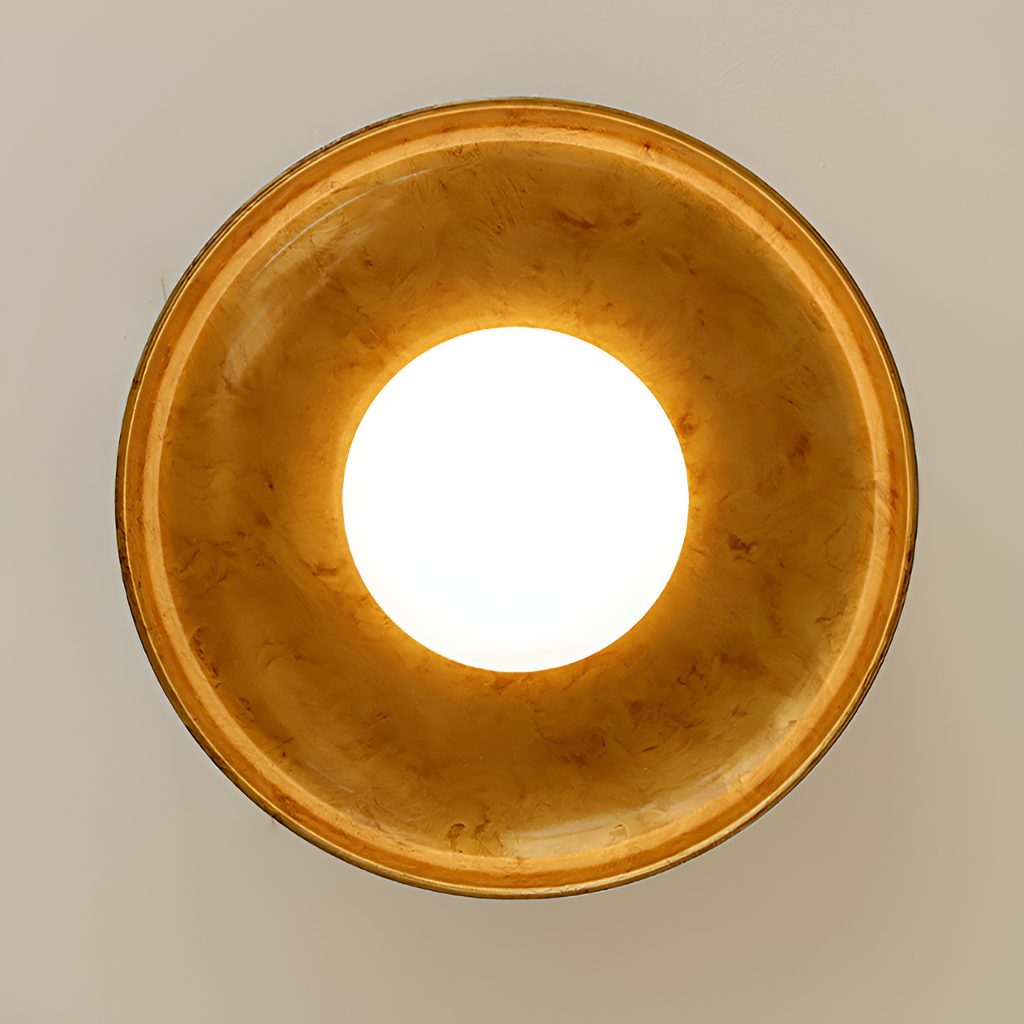 Antik Tekstureret Loftslampe - Minimalistisk