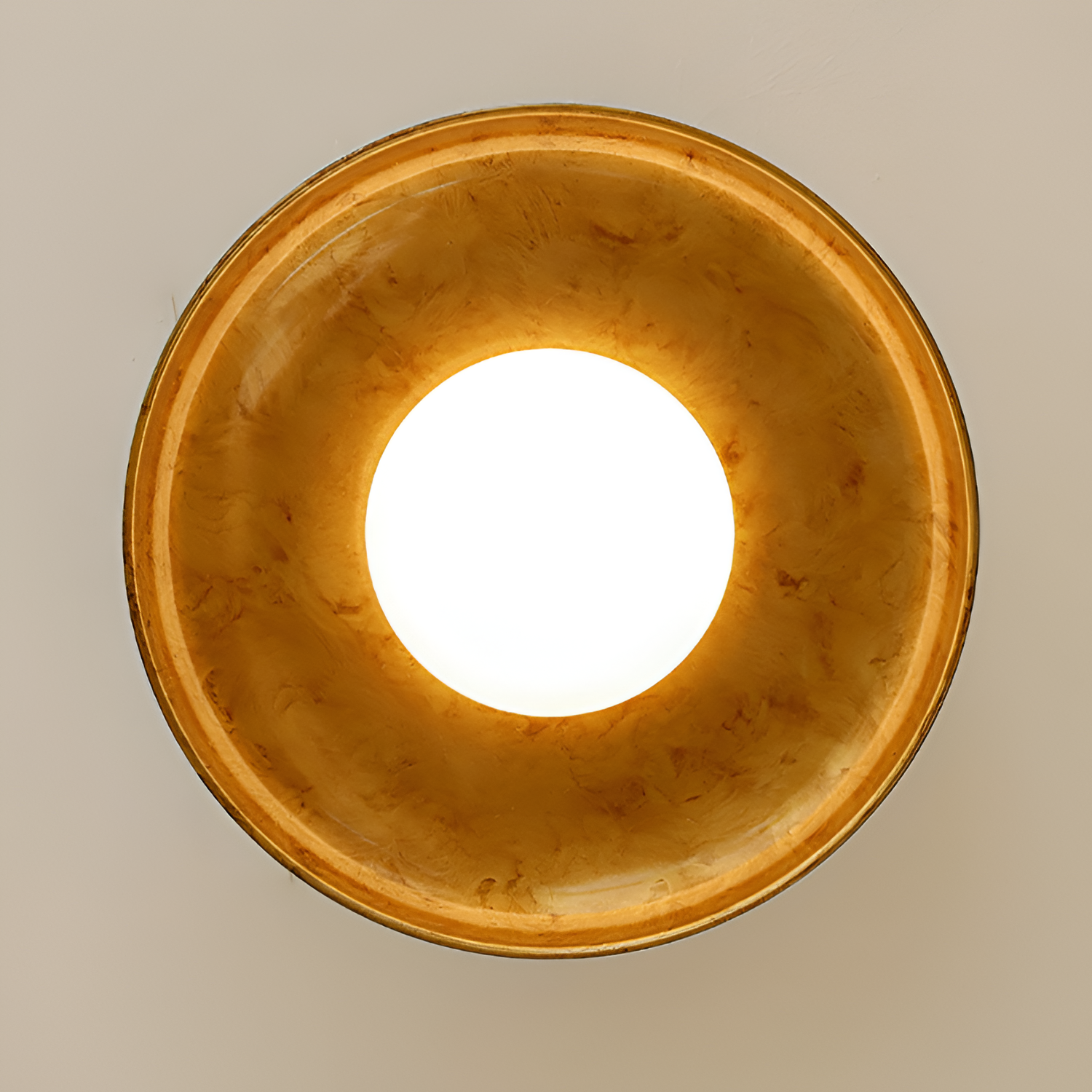 Antik Tekstureret Loftslampe - Minimalistisk